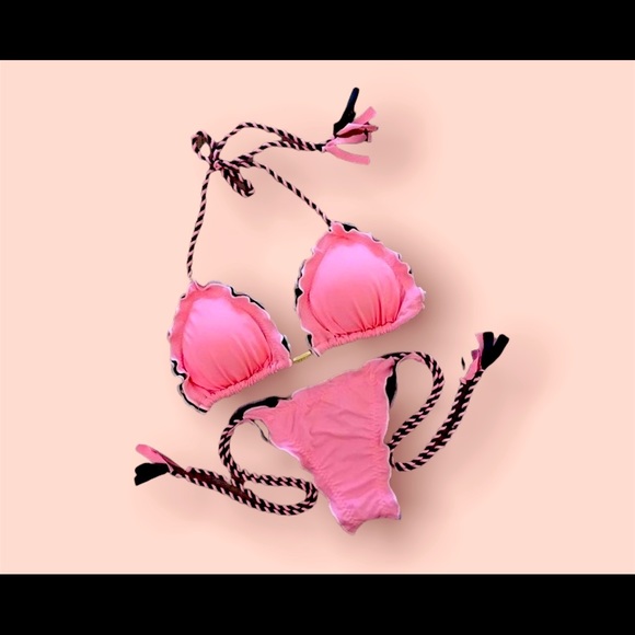 Brazilian bikini in Pink in size M from the brand Morena Tropycana. 😀☀️ - Picture 1 of 2